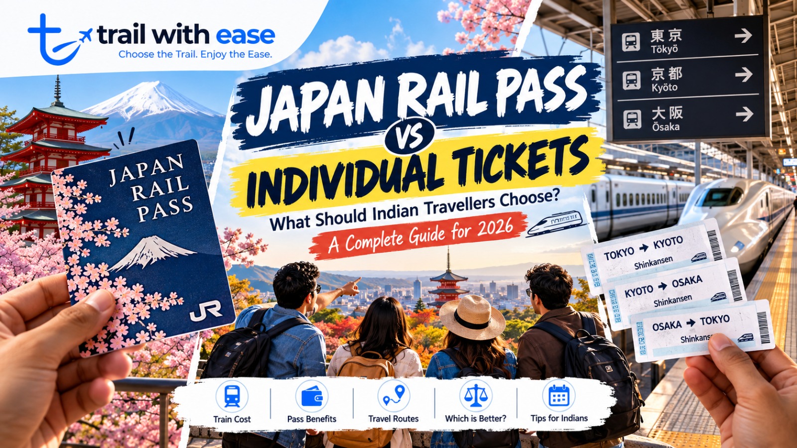 Japan Rail Pass vs Individual Tickets for Indian Travellers