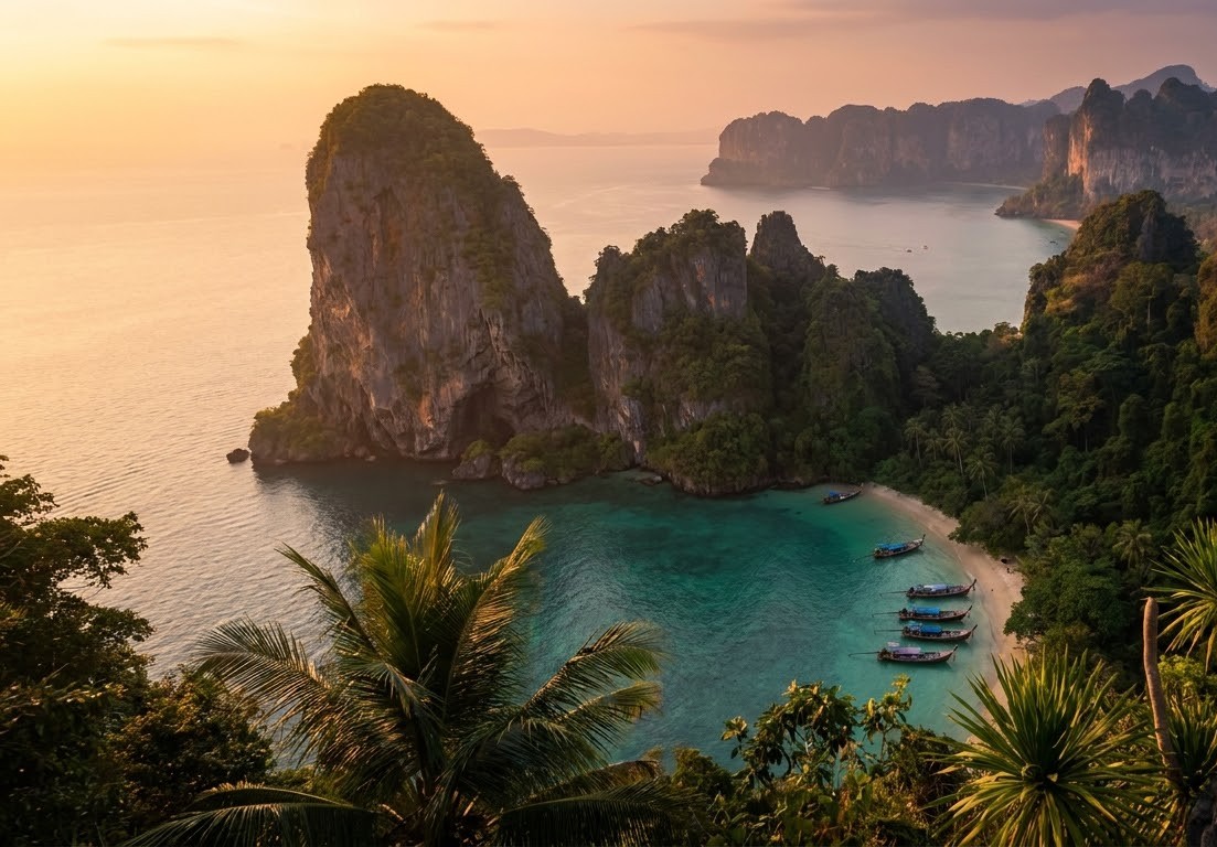 Phuket Thailand Scenic Coastal View Phuket Thailand Scenic Coastal View