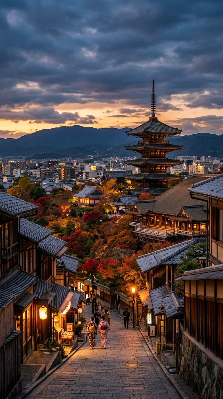 Kyoto in Japan travel guide for Indian tourists featuring iconic temple skyline Kyoto in Japan travel guide for Indian tourists featuring iconic temple skyline